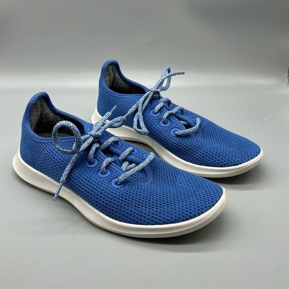Allbirds Blue Tree Runner Sneakers Size 8 - Picture 3 of 8